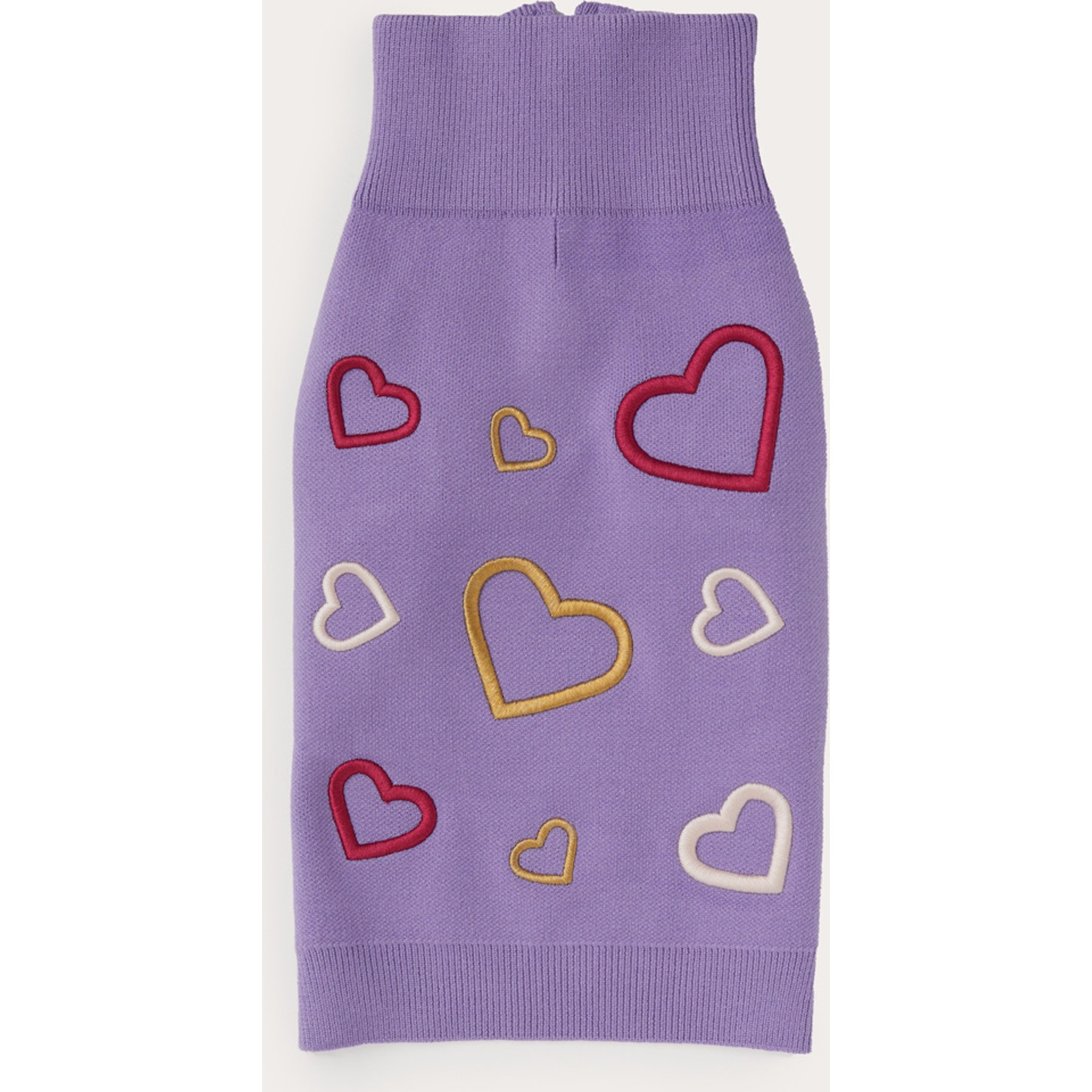 maxbone Valentine's Day x Love Is Blind Jumper Dog Sweater, Purple, Small