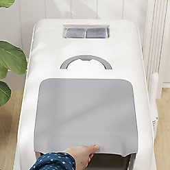 PawHut Stainless Steel Cat Litter Box slide 2 of 9