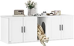 PawHut Furniture Style Cat Litter Box Enclosure