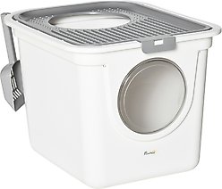 PawHut Covered Cat Litter Box