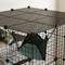 Show in main carousel: PawHut 4 Tier Indoor Cat Cage slide 8 of 9