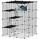 PawHut 4 Tier Indoor Cat Cage