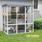 Show in main carousel: PawHut 70-in Outdoor Catio Cat House slide 6 of 10