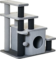 PawHut 26-in Adjustable Steps Cat Tree