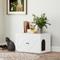 Show in main carousel: PawHut Barn Door Furniture Style Cat Litter Box Enclosure slide 8 of 10