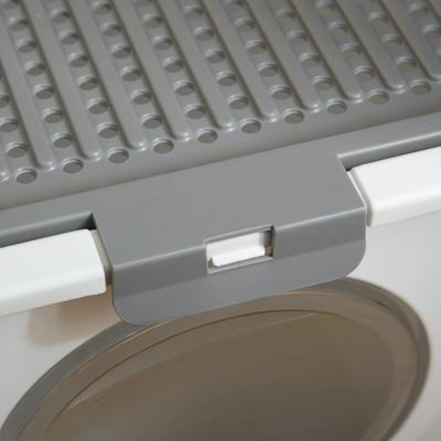 Show full view: PawHut Covered Cat Litter Box slide 8 of 10