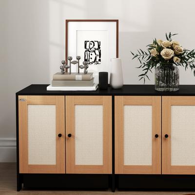 Show full view: PawHut Cabinet Cat Litter Box Enclosure slide 9 of 9