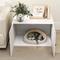 Show in main carousel: PawHut Barn Door Furniture Style Cat Litter Box Enclosure slide 9 of 10