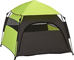 PawHut Pop Up Dog Tent, Green