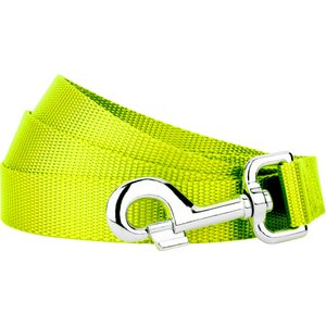 Country Brook Design Nylon Dog Leash, 6-ft, Hot Yellow, Large