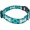 Show in main carousel: Country Brook Design Oh My Dog Deluxe Dog Collar, Teal, XX-Small slide 4 of 5