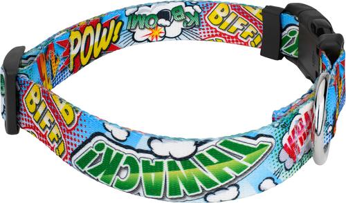 Show full view: Country Brook Design Deluxe Comic Pop Dog Collar, Large slide 4 of 5