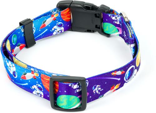Show full view: Country Brook Design Deluxe Cosmic Dreams Dog Collar, X-Small slide 4 of 5