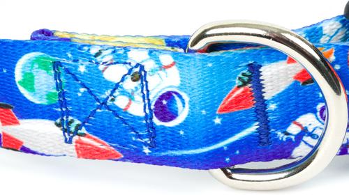 Show full view: Country Brook Design Deluxe Cosmic Dreams Dog Collar, X-Small slide 5 of 5