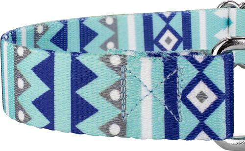 Show full view: Country Brook Design Snowy Pines Martingale Dog Collar, Small slide 6 of 6
