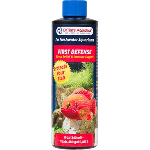 Dr. Tim's Aquatics First Defense Freshwater Aquariums Stress Relief & Immune Support, 8-fl oz bottle