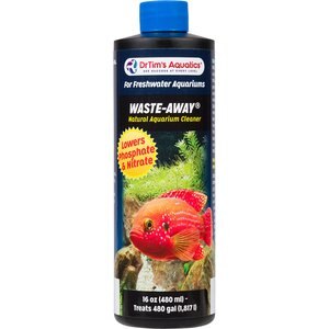 Dr. Tim's Aquatics Waste-Away Natural Aquarium Cleaner for Freshwater Aquariums, 16-fl oz bottle