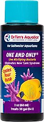 Dr. Tim's Aquatics One & Only Live Nitrifying Bacteria for Saltwater Aquariums, 2-fl oz bottle