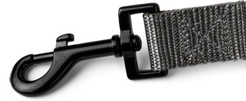 Show full view: Country Brook Design Nylon Dog Leash, 6-ft, Charcoal, Large slide 2 of 2