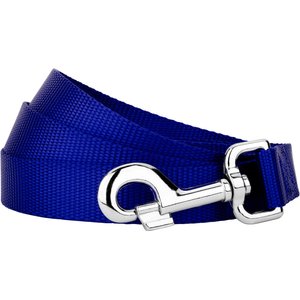 Country Brook Design Nylon Dog Leash, 6-ft, Bright Royal Blue, Large