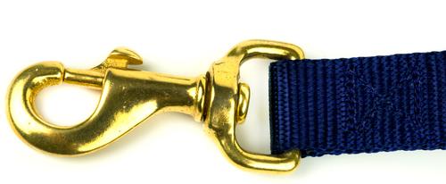 Show full view: Country Brook Design Nylon Dog Leash, 6-ft, Navy Blue, Large slide 2 of 2