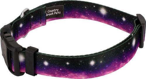 Show full view: Country Brook Design Deluxe Heavenly Space Dog Collar, Large slide 3 of 5