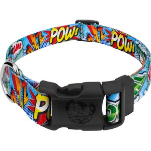 Country Brook Design Deluxe Comic Pop Dog Collar, Small