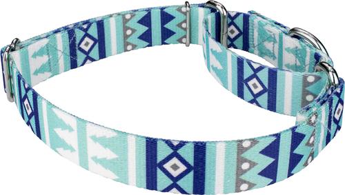 Show full view: Country Brook Design Snowy Pines Martingale Dog Collar, Small slide 5 of 6