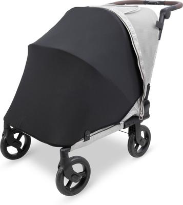 Show full view: Wonderfold Hudson Flat Fold Dog Stroller, Light Gray, Medium slide 4 of 6