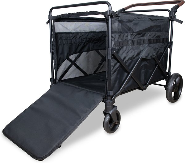 Show full view: Wonderfold Wagon Dog Stroller, Black slide 2 of 6