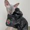 Show in main carousel: Pebot Alita Hooded Dog & Cat Lightweight Waterproof Rain Jacket, Black, Size 18 slide 3 of 7