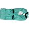 Show in main carousel: Pebot Atlas Lightweight Dog & Cat Waterproof Rainsuit with Leash Clip, Teal, Size 24 slide 5 of 6