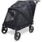 Show in main carousel: Wonderfold Hudson Flat Fold Dog Stroller, Graphite Black, Medium slide 1 of 7