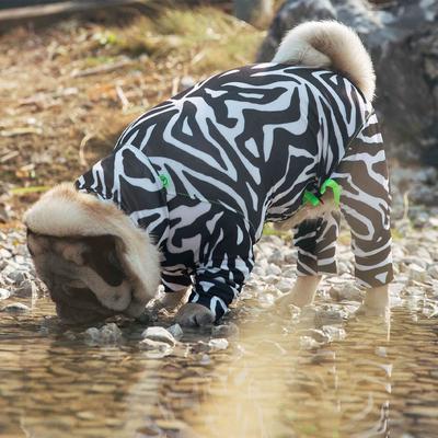 Show full view: Pebot Buzzz Off Dog & Cat Natural Anti-Mosquito Repellent Onesie, Standard Leg, Size 8 slide 3 of 7