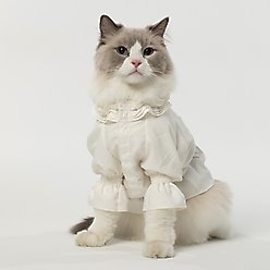 Pebot Queen Dog & Cat Blouse & Bloomer Set, White, 22 slide 2 of 4