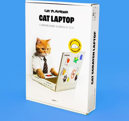 Show full view: Suck UK Cat Playhouse Laptop Scratch Pad slide 5 of 10