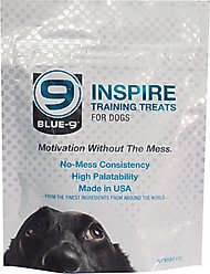 Blue-9 Inspire Chicken Flavor Training Soft & Chewy Dog Treats, 4-oz bag, 1 count