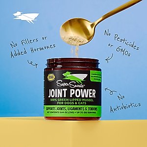 Super Snouts Joint Power Powder Joint Supplement for Dogs & Cats, 2.64-oz jar