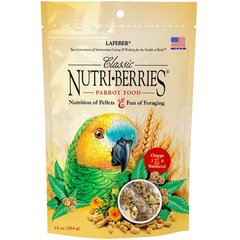 Lafeber Classic Nutri-Berries Parrot Food, 10-oz bag