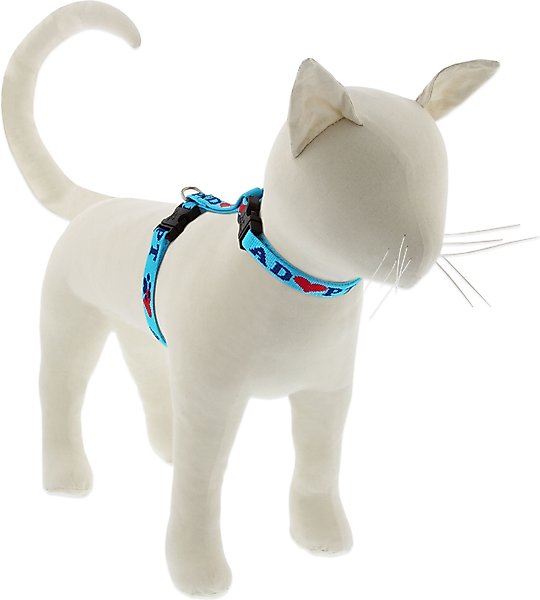 Show full view: LupinePet Adopt H-Style Cat Harness, Average & Large Cats: 12 to 20-in chest slide 1 of 4