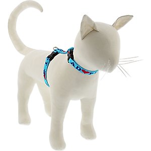 LupinePet Adopt H-Style Cat Harness, Average & Large Cats: 12 to 20-in chest