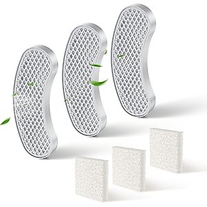 Petlipo Cat Water Fountain Filter Replacement, 3 count