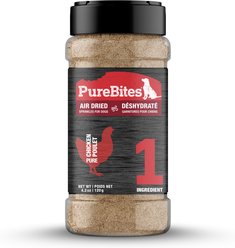 PureBites Air Dried Chicken Sprinkles Dog Food Topping, 4.2-oz