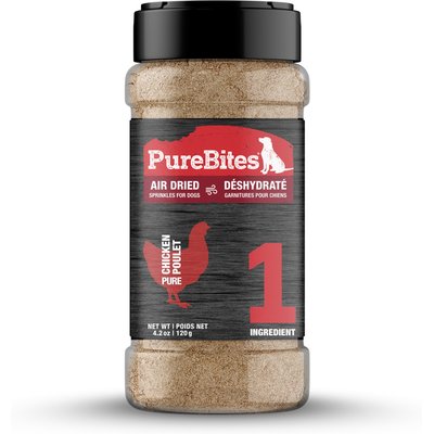PureBites PureBites Air Dried Chicken Sprinkles Dog Food Topping, 4.2-oz