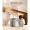 Show in main carousel: Petlipo Stainless Steel Cat Water Fountain with Water Level Window, 3.2-l slide 2 of 10