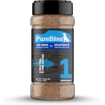 PureBites PureBites Air Dried Tuna Sprinkles Dog Food Topping, 3.5-oz