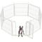 Show in main carousel: FXW Rollick Indoor & Outdoor Dog Playpen, White, 24-in, 8-panel slide 1 of 11