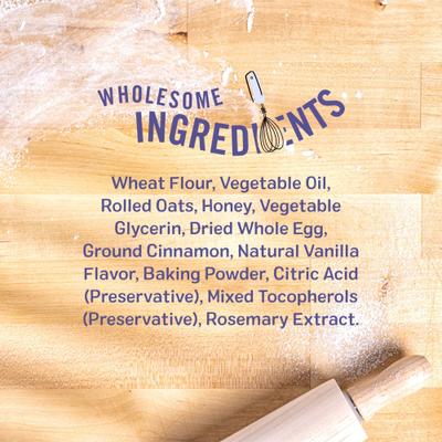 Show full view: Three Dog Bakery Classic Oatmeal Cookie Dog Treats, 24-oz bag slide 6 of 8