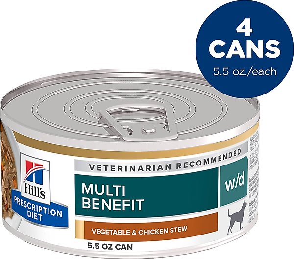 HILL'S PRESCRIPTION DIET w/d Multi-Benefit Digestive, Weight