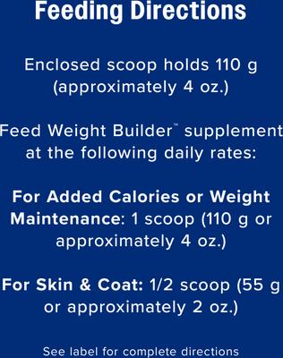 Show full view: Farnam Weight Builder Weight Support Supplement for Horses, 22.5-lb, 90 Day Supply slide 8 of 8
